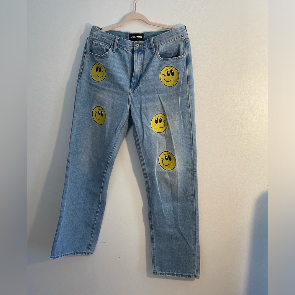 Just smile straight leg jeans